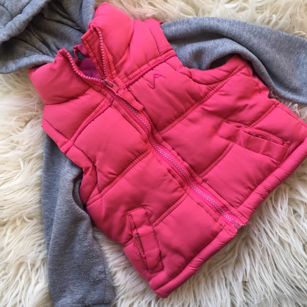 Vest Jacket Toddler Girl Winter Fall Coat